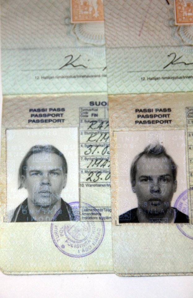 Old passport